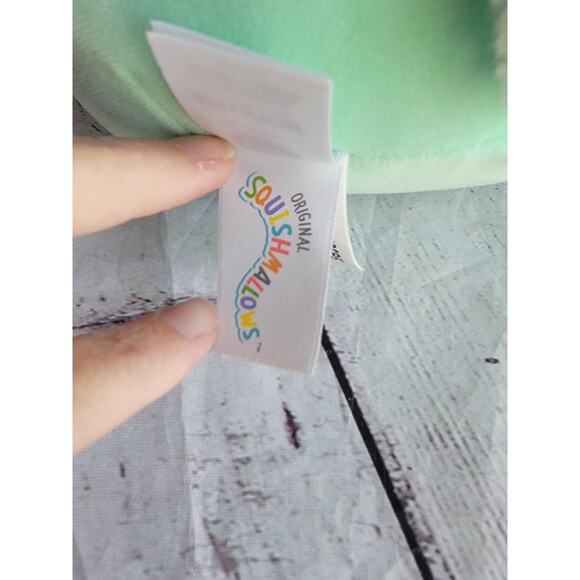 Squishmallow Plush Sanrio Hello Kitty Easter Bunny Pastel Green Pink Kellytoy - Picture 7 of 9